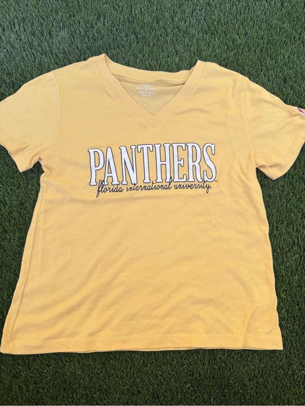 NCAA Florida International University Panthers League V‑Neck Tee